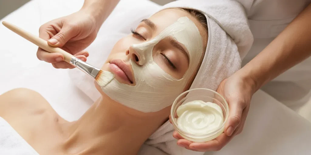 face mask before or after skincare