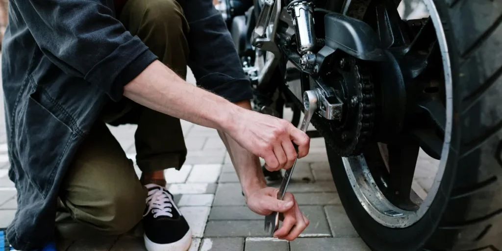 motorcycle tire repair
