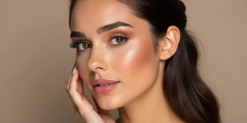 natural wedding day makeup